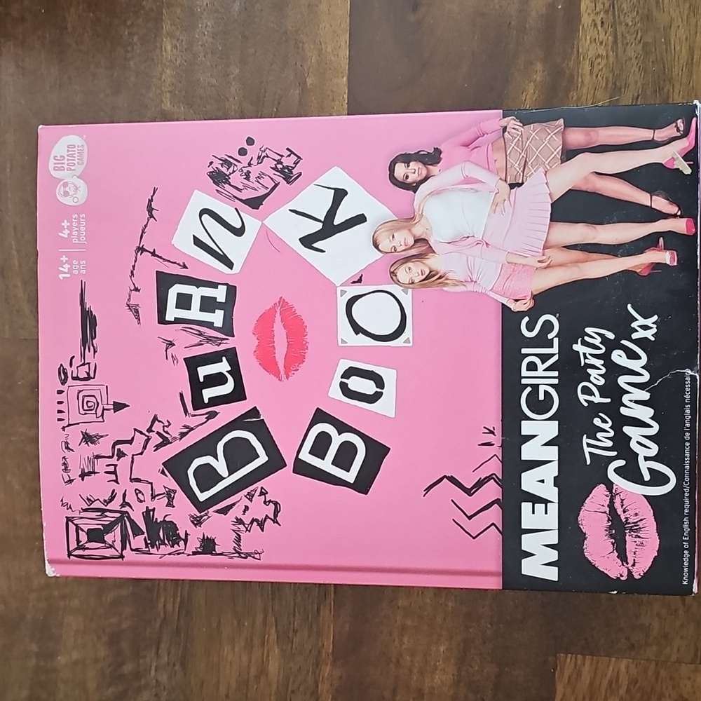 Mean Girls Movie Burn Book The Party Game Big Potato Games 14+
